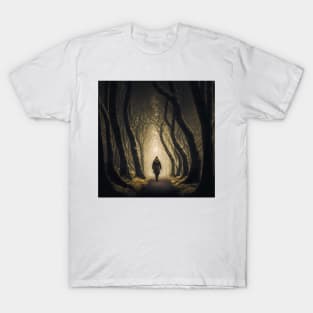 Lone Man in the Woods T-Shirt